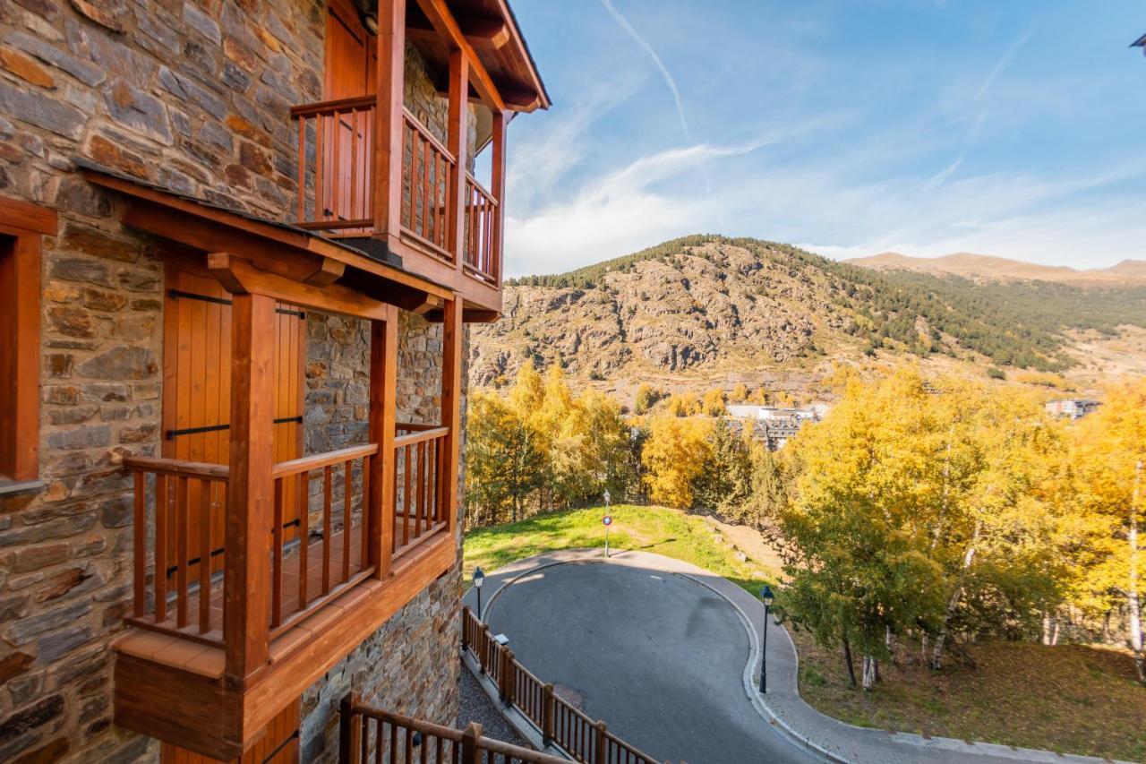 Naturaleza En Soldeu - Disfruta En Familia De Terraza Con Vistas - Parking Gratis Canillo Exterior foto