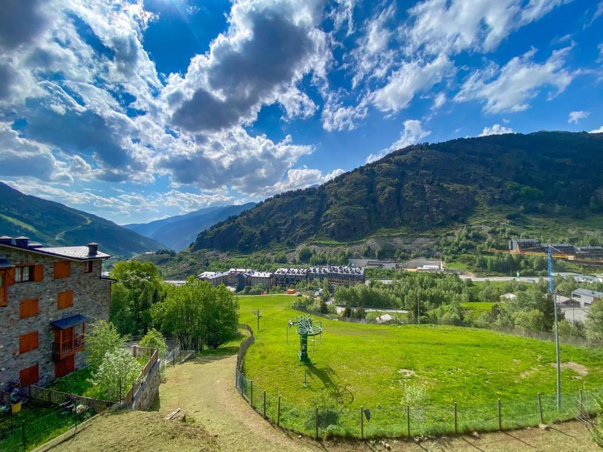 Naturaleza En Soldeu - Disfruta En Familia De Terraza Con Vistas - Parking Gratis Canillo Exterior foto